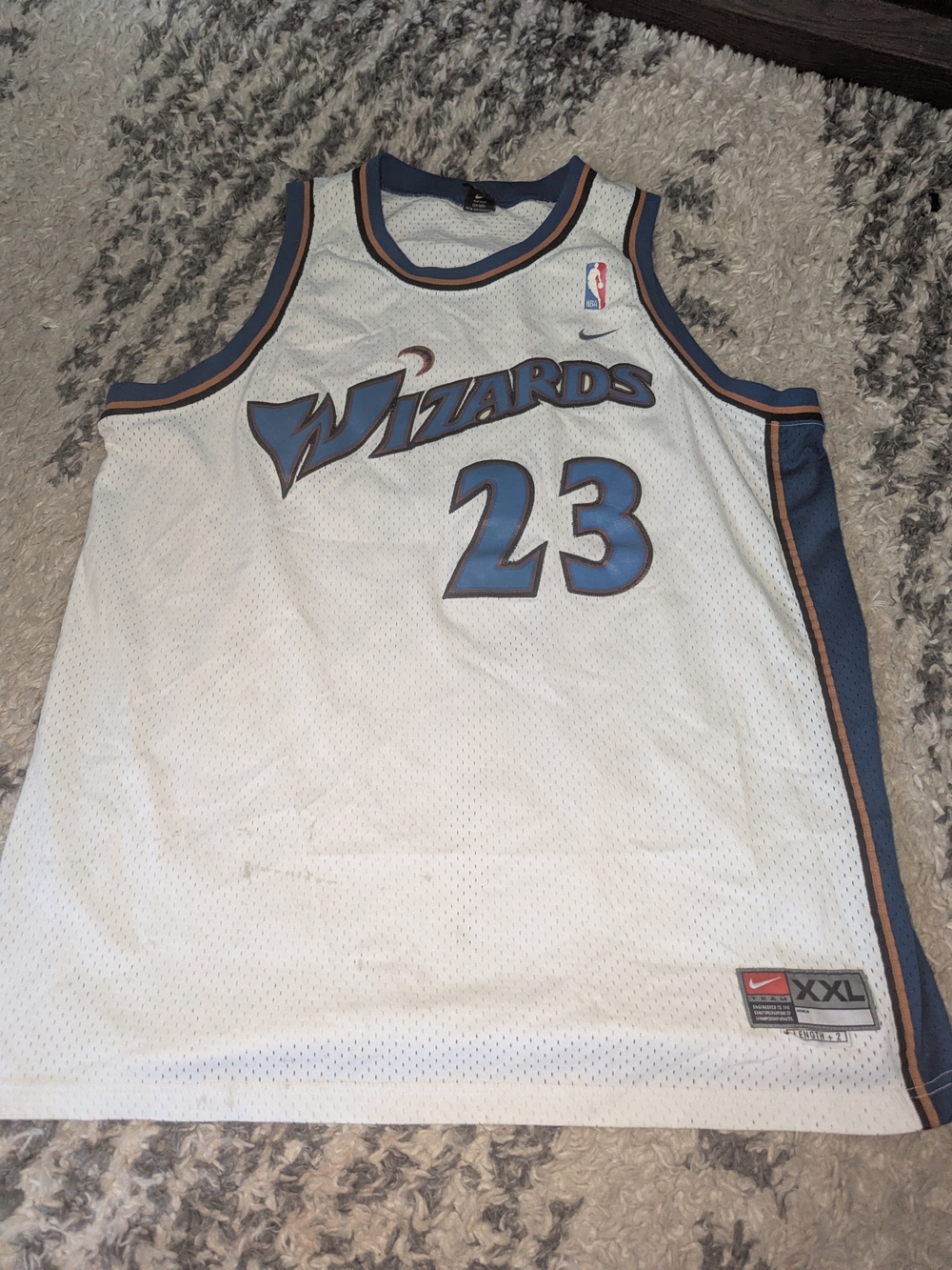 Nike Washington Wizards #23 White Basketball Jersey